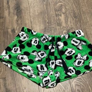 Mickey & Minnie PJ shorts
